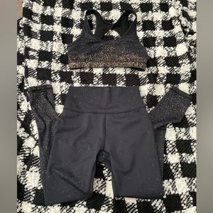 Buffbunny gold sparkle set